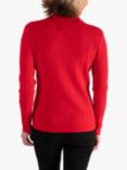 chesca Cowl Neck Jumper, Red