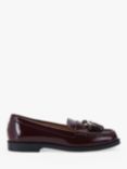 Carvela Manor Patent Slip On Loafers, Red Wine