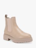 Carvela Headway Leather Chunky Chelsea Boots, Pink Blush