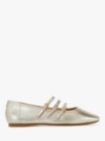 KG Kurt Geiger Novel Leather Mary Jane Pumps, Gold