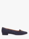 Jones Bootmaker Sienne Suede Loafers, Navy