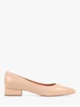 Jones Bootmaker Sunstone Leather Court Shoes, Beige