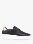 Jones Bootmaker Fernanda 2 Leather Slip-On Trainers, Black