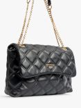 Paradox London Oberon Quilted Shoulder Bag, Black