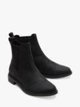 TOMS Charlie Leather Chelsea Boots, Black