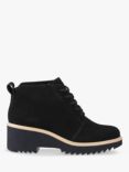 TOMS Maude Leather Ankle Booties, Black