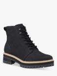 TOMS Wylder Water Resistant Leather Lace-Up Ankle Boots