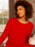 Cyberjammies Montana Slouch Jersey Pyjama Top, Red