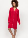 Cyberjammies Montana Jersey Nightshirt, Red