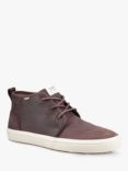 TOMS Carlo Terrain Leather Trainers, Brown