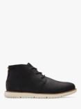 TOMS Navi Leather Chukka Boots, Black