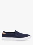 TOMS Baja Canvas Slip-On Trainers, Navy