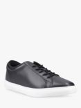 Jack & Jones Galaxy Leather Trainers, Black