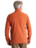 Rohan Men's Microgrid Fleece Jacket, Slate Grey, Copper Orange