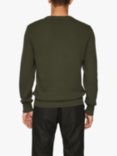 J.Lindeberg Oliver Textured Knit Jumper, Forest Green