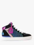 Kurt Geiger London Southbank Tag Hi-Top Trainers, Black/Multi