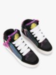 Kurt Geiger London Southbank Tag Hi-Top Trainers, Black/Multi