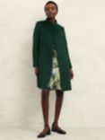 Hobbs Petite Marissa Wool Coat, Bay Green