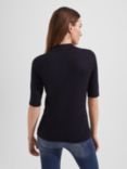 Hobbs Tali Textured Top, Midnight Navy