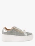 Carvela Connected Woven Zip Detail Chunky Trainers, Bronze