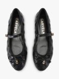 Carvela Diamond Quilt Ballerina Pumps, Black