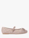 Carvela Diamond Quilt Ballerina Pumps, Taupe