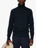 J.Lindeberg Olivero Slim Fit Turtleneck Jumper, Jl Navy