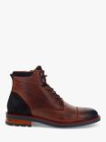 Jones Bootmaker Dusseldorf Leather Lace Up Ankle Boots, Brown