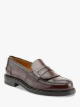 Jones Bootmaker Conrad Leather Loafers, Burgundy