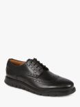 Jones Bootmaker London City Leather Lace Up Brogues, Black