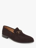 Jones Bootmaker Reece Suede Loafers, Brown