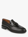 Jones Bootmaker Rogan Leather Tassel Loafers, Black