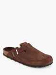 Jones Bootmaker Zaid Suede Mule Slippers, Chocolate