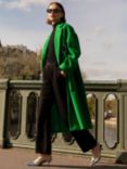 OMNES Leighton Boxy Coat, Green