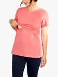 Bshirt Lift The Flap Nursing T-Shirt, Rose