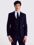 Moss X DKNY Wool Blend Slim Fit Suit Jacket, Blue