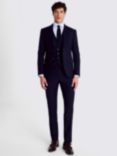 Moss X DKNY Wool Blend Slim Fit Suit Jacket, Blue