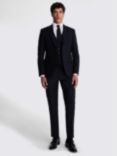 Moss X DKNY Wool Blend Slim Fit Suit Jacket, Black