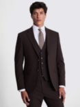 Moss X DKNY Wool Blend Slim Fit Suit Jacket, Brown