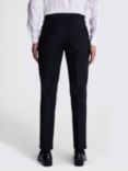 Moss X DKNY Wool Blend Slim Fit Suit Trousers, Black