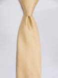 Moss Silk Oxford Tie, Yellow