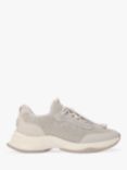 KG Kurt Geiger Kelsie Knit Gem Trainers, Natural Taupe