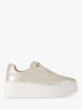 KG Kurt Geiger Leader Laceless Trainers, Gold