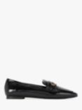 Kurt Geiger London Mayfair Slim Square Loafers, Black