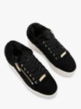 Carvela Connected Suede Quilted Zip Chunky Trainers