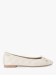 Carvela Prima Quilted Ballet Pumps, Putty