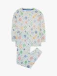 Frugi Kids' Howie Pyjamas, Grey/Multi