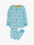 Frugi Kids' Sundown Pyjamas, Blue