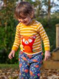 Frugi Baby Easy On Top, Mustard/Multi