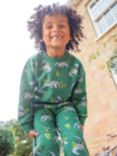 Frugi Kids' Malpas Joggers, Green